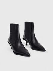 Trino Bootie Black Vacchetta