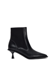 Trino Bootie Black Vacchetta