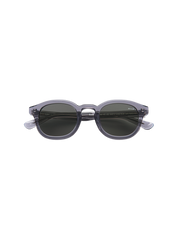 Sunglasses Suede Transparent Grey