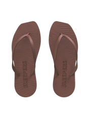 Tapered Brown Flip Flops