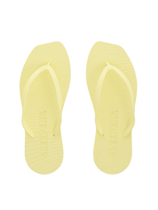 Tapered Yellow Flip Flops