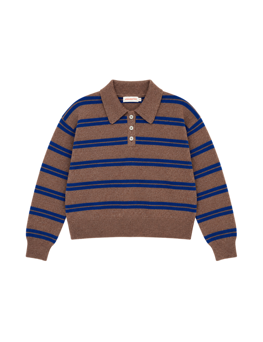 And-Daughter-Edie-Polo-Hazelnut-with-Strath-Blue-Stripe-Freisteller.png