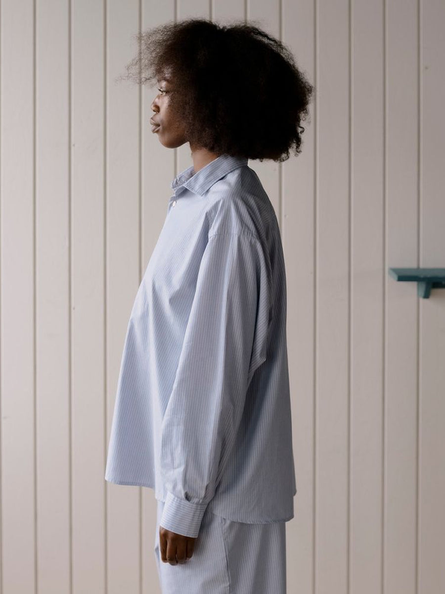 Claude Shirt - Blue Stripe