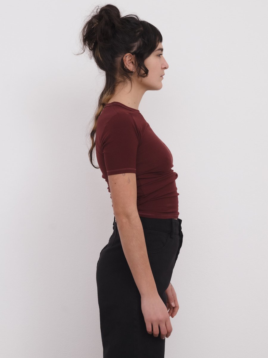 Heart Short Sleeve Red