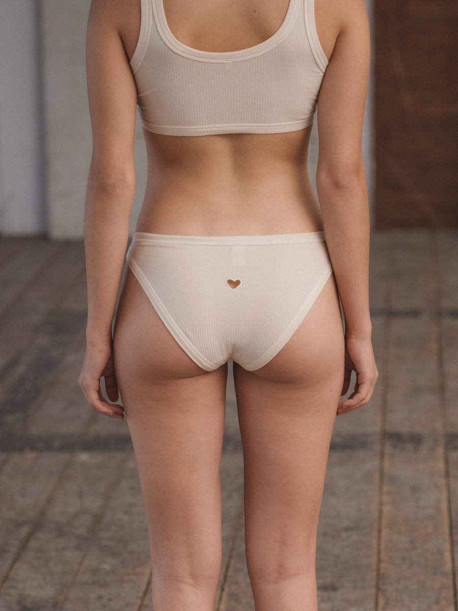 Heart Bell Pants Undyed