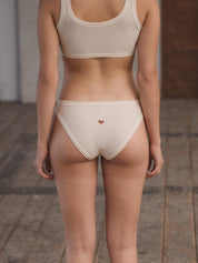 Heart Bell Pants Undyed