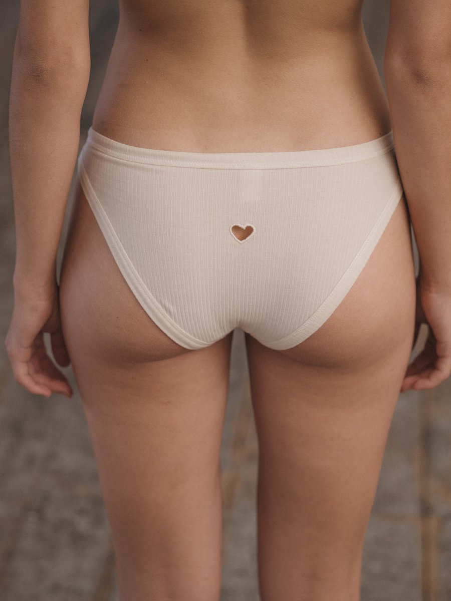 Heart Bell Pants Undyed