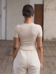 Heart Short Sleeve Undyed