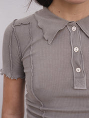 Omato Polo T-Shirt Grey