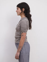 Omato Polo Long Sleeve Grey
