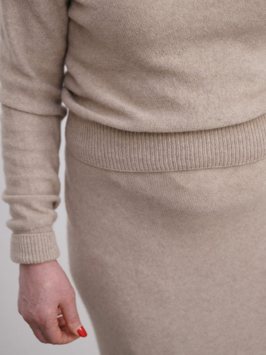 Tier Turtleneck Camel