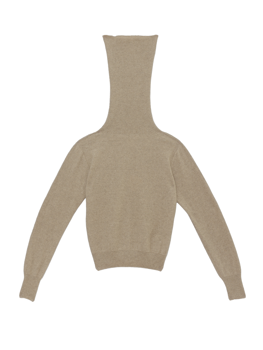 Tier Turtleneck Camel
