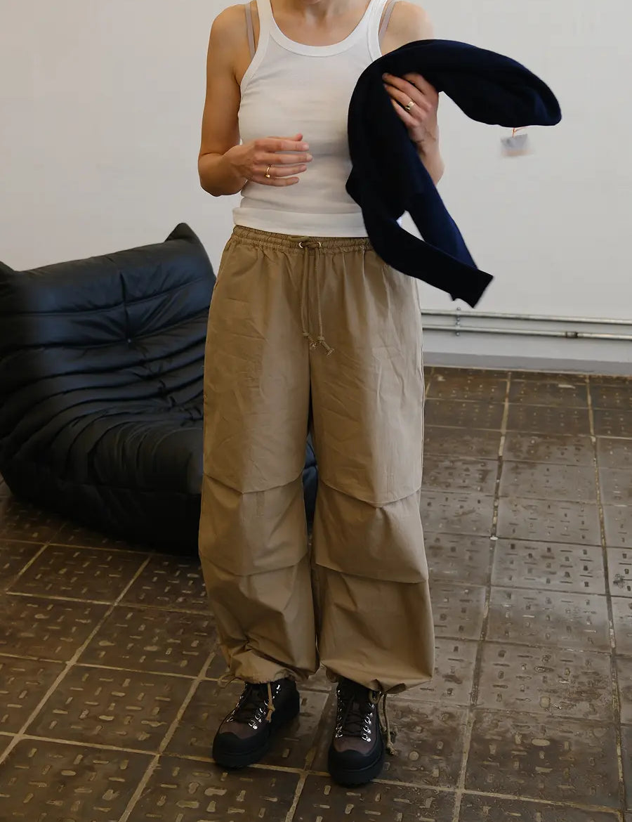 Baserange-Uro-Pants-Khaki-Model-Front-1.webp