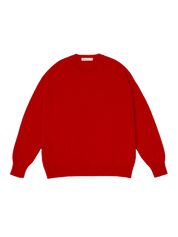 Innes Slouch Crewneck Poppy Red