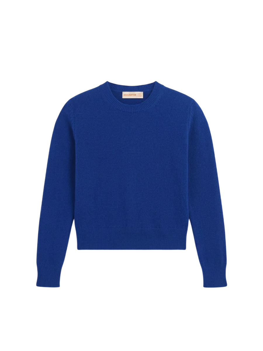 Sligo Crewneck Smalt Blue