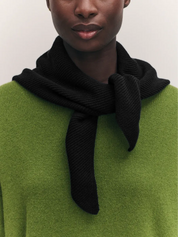 XL Cashmere Foulard Black
