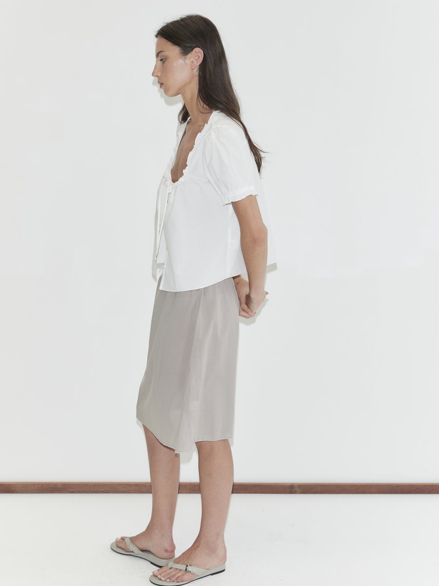 Basic Skirt Grey