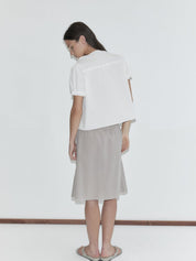 Basic Skirt Grey