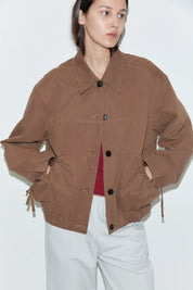 Button Up Jacket Brown