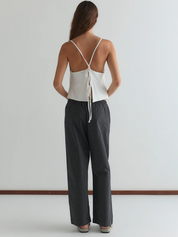 Ease Trouser Mono Stripe