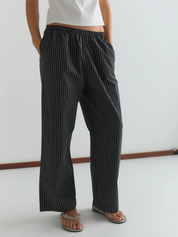 Ease Trouser Mono Stripe