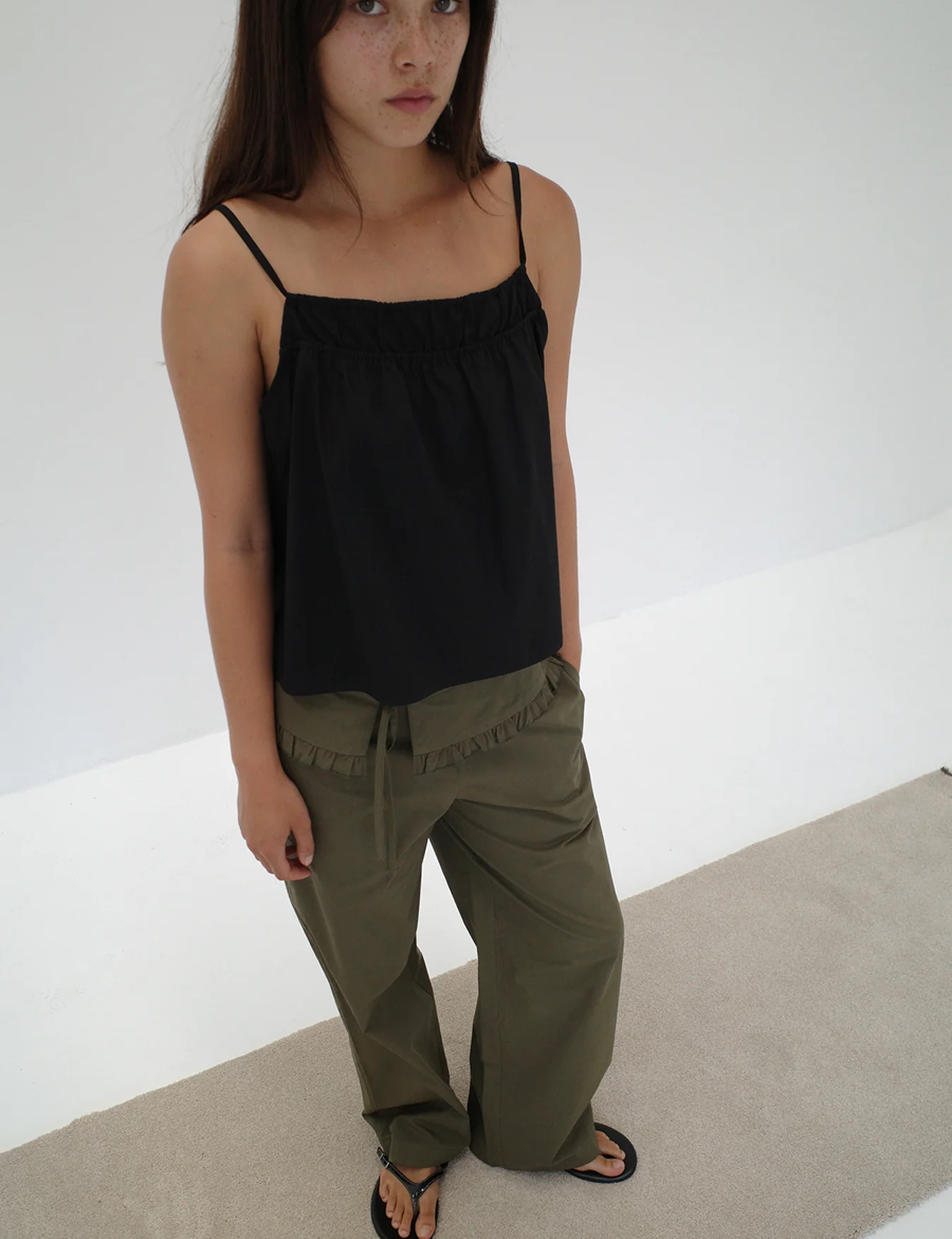 Deiji-Studios-Flounce-Belt-Pant-Khaki-Birdseye.png