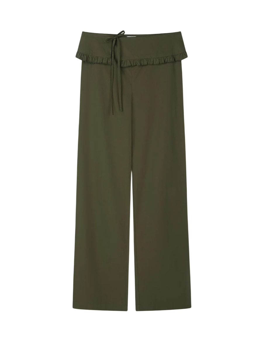 Deiji-Studios-Flounce-Belt-Pant-Khaki-Freisteller.png