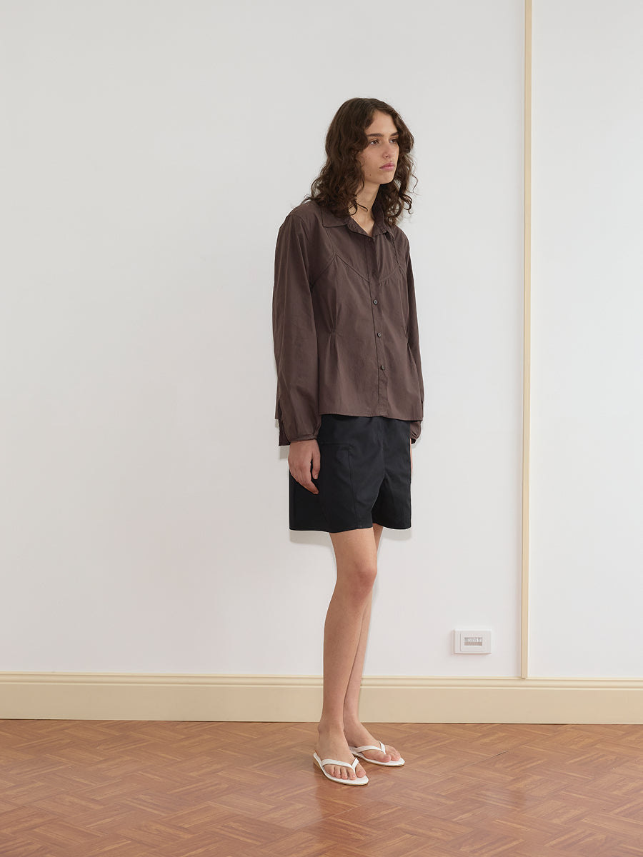 Pleat Short - Black