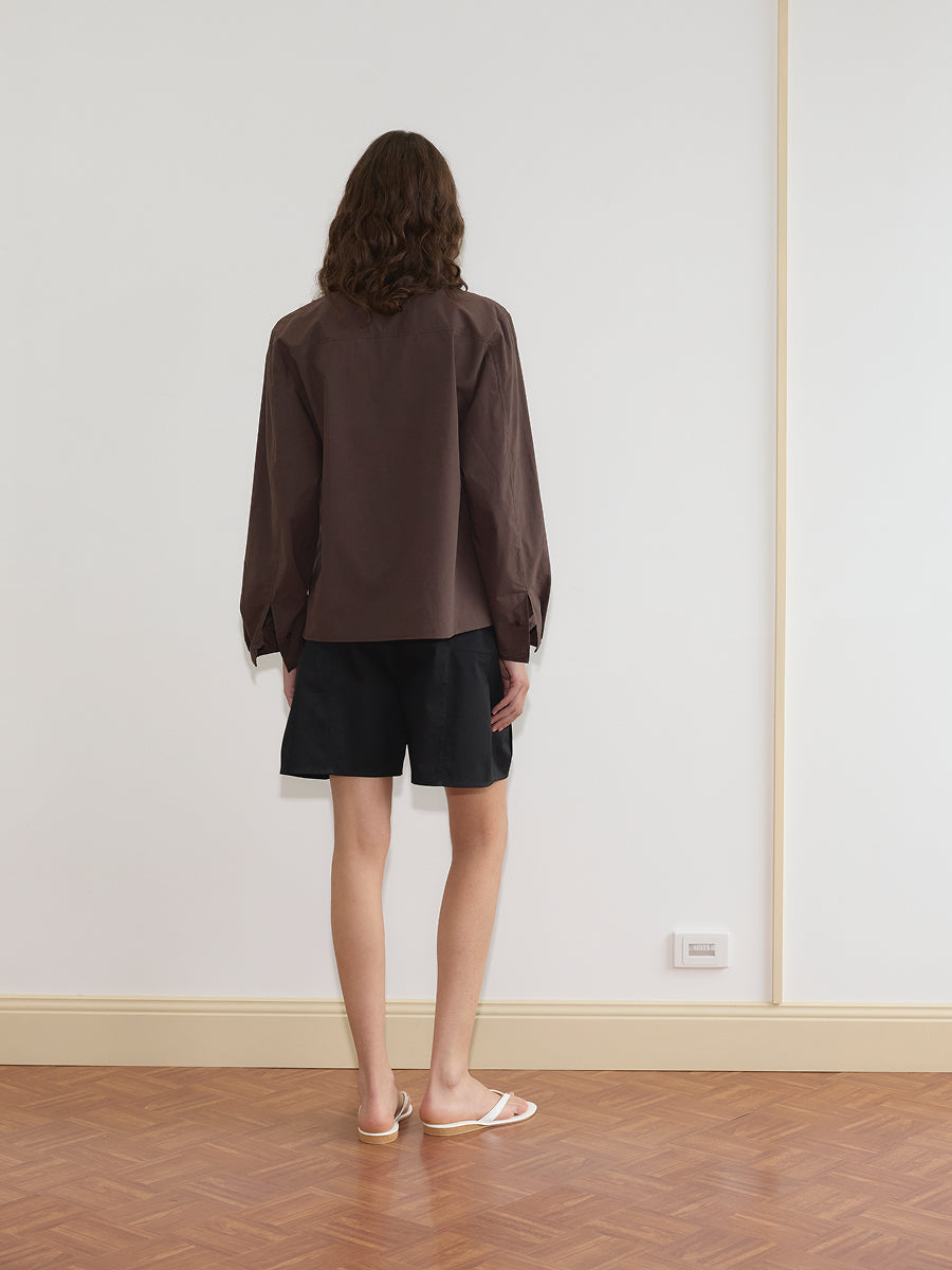 Pleat Short - Black
