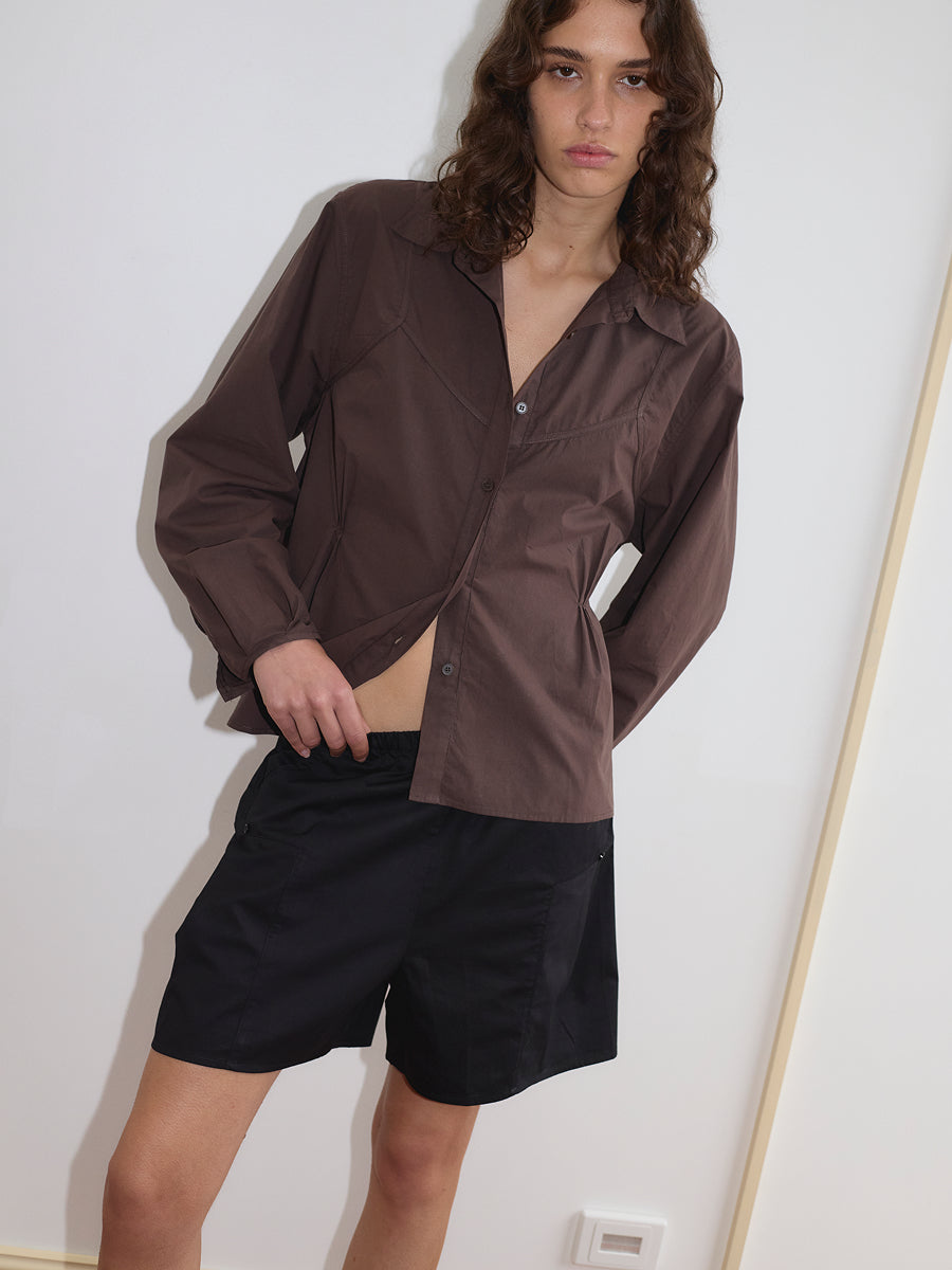 Pleat Short - Black