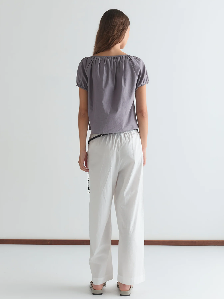 Poplin T-Shirt Currant