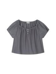 Poplin T-Shirt Currant