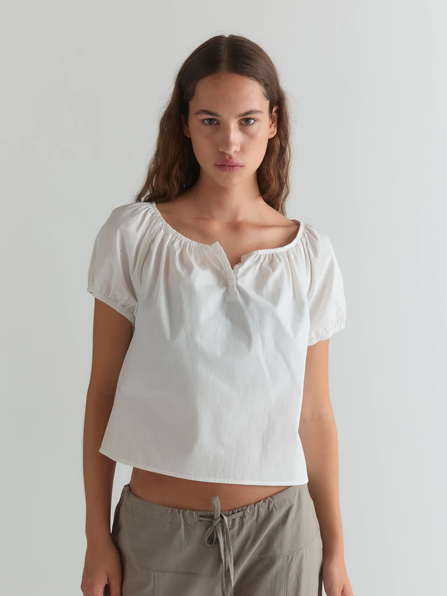 Poplin T-Shirt White