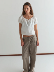 Poplin T-Shirt White