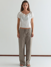 Poplin T-Shirt White