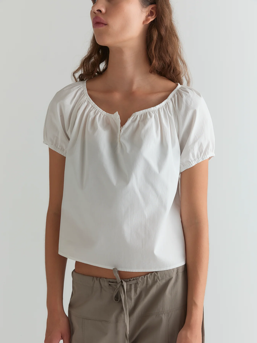 Poplin T-Shirt White