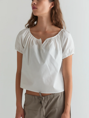 Poplin T-Shirt White