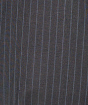 Pure Wool Zip Pant Set Charcoal Stripe