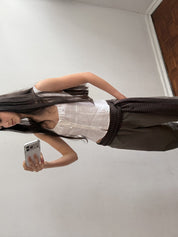 Relax Tie Top White