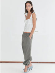 Relax Tie Top White