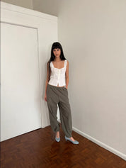 Relax Tie Top White