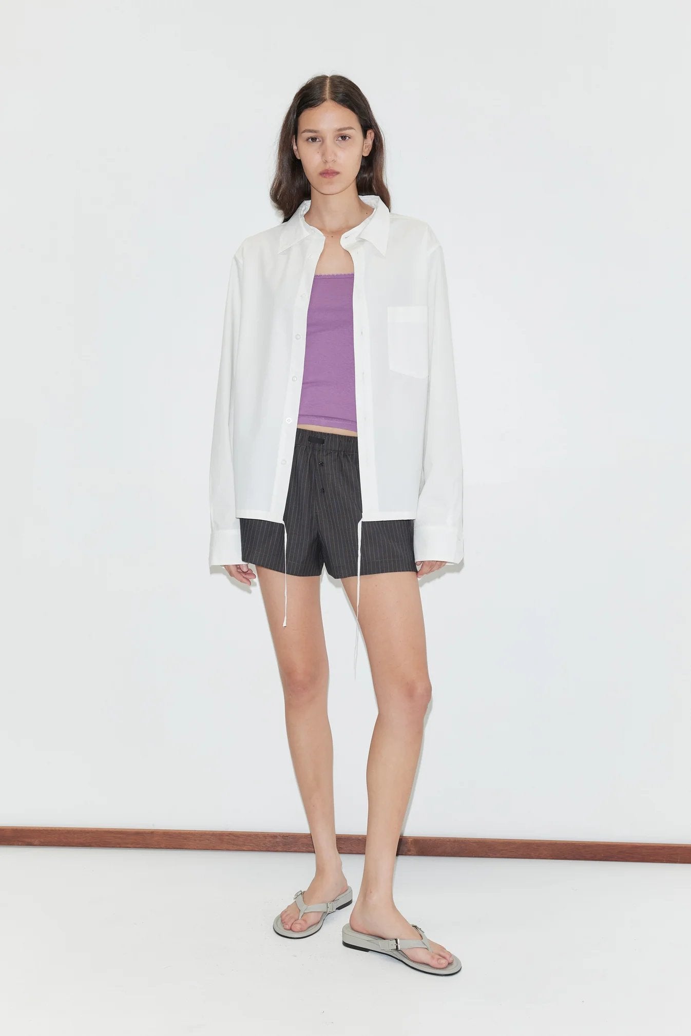 Stand Shirt White