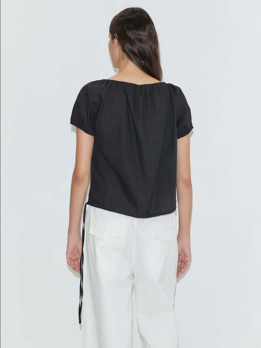 Tie Top Black