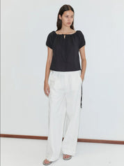 Tie Top Black