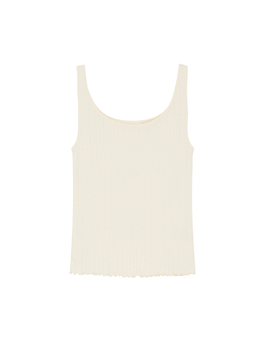 Edie Low Back Top - Butter