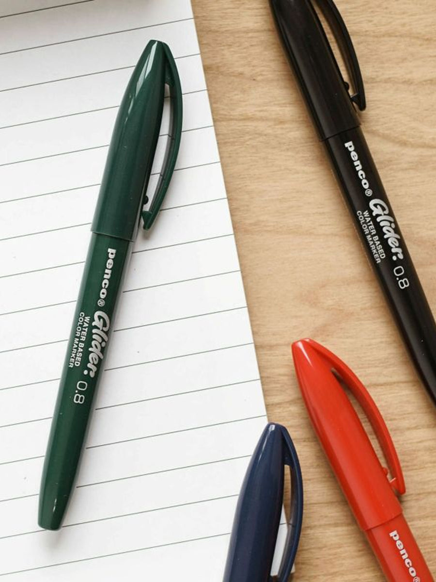 Glider Colour Pen Black