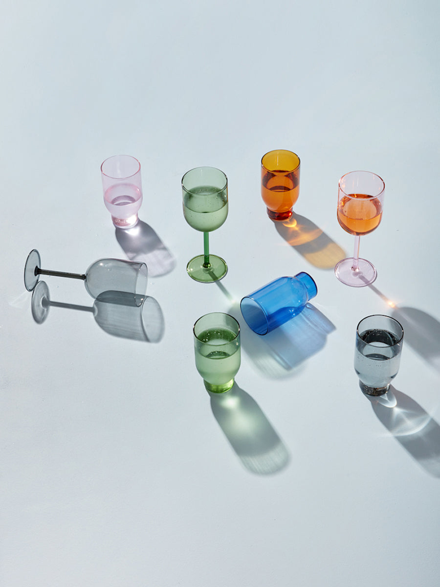 Weinglas Grün 2er-Set