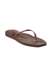 Tapered Brown Flip Flops