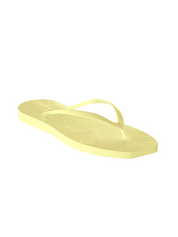 Tapered Yellow Flip Flops