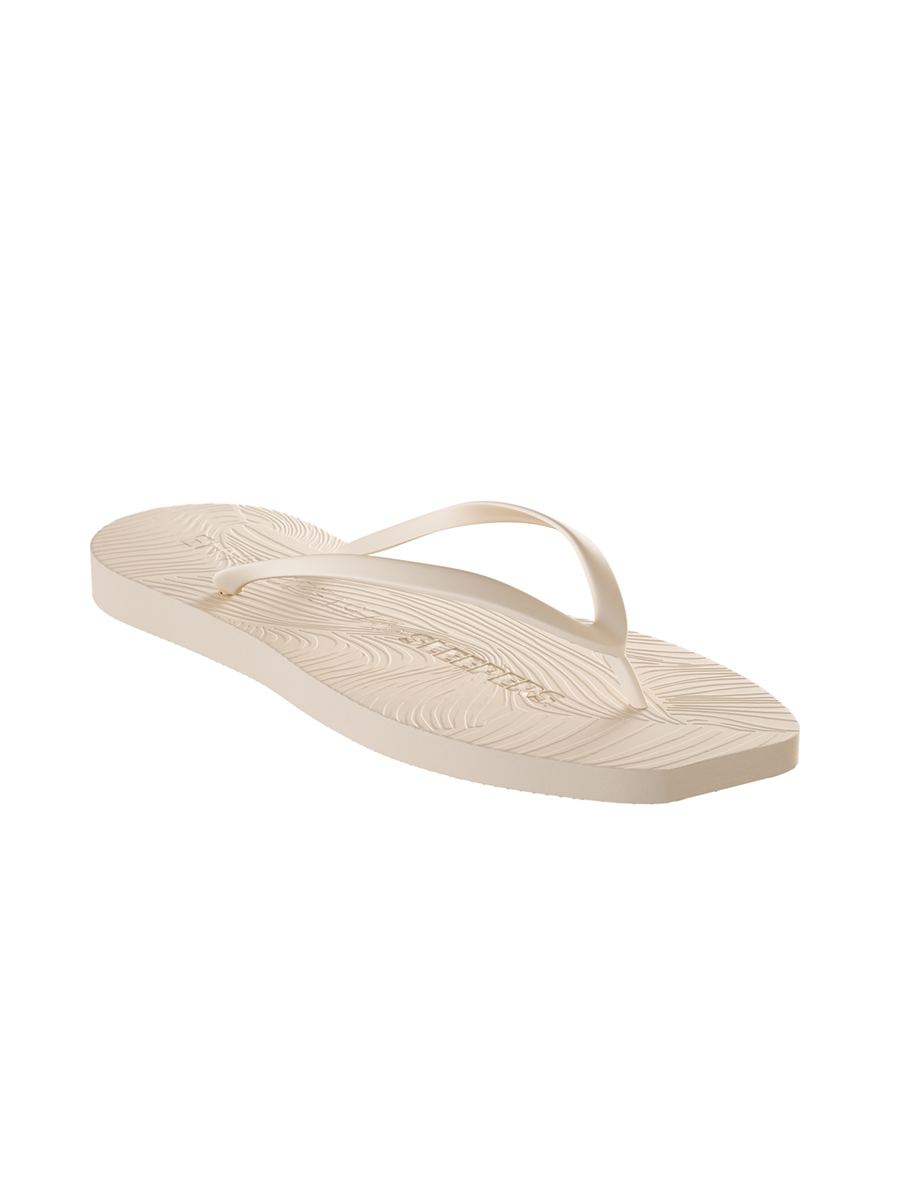 Tapered Eggnog Flip Flops